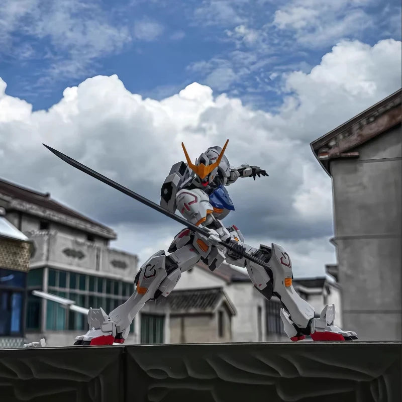 Mg 1/100 Asw-G-08 Barbatos 4th Form Mecha Model Kit Assembly Action Figure With Water Decals Mobile Suit Collectible Gift Toy