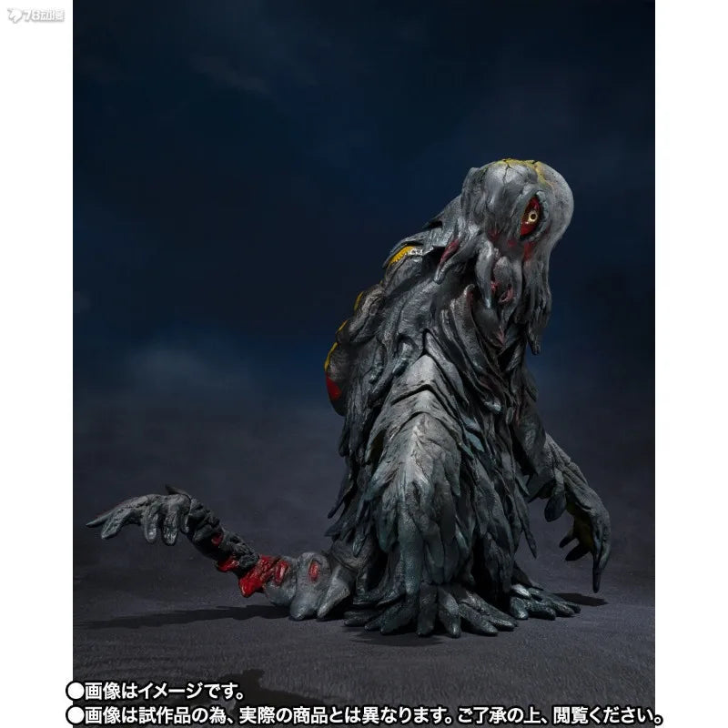 BANDAI Original S.H.MonsterArts Series Hedorah  Anime Action Figure Assembly Model Toy Collectible Model Ornaments Gifts for Boy