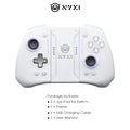 NYXI Hyperion pro Wireless Game Controller Bluetooth White Gamepad Compatible with Switch2 Switch OLED Switch Lite
