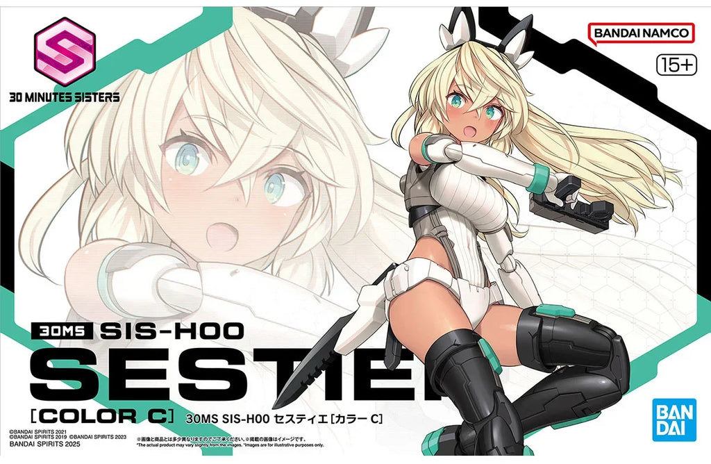 In Stock Original Bandai 30MS SIS-H00 SESTIER COLOR C SIS-N00 SOUREI COLOR B SIS-F00 YUFIA  Assembly Model ornament Toys gifts