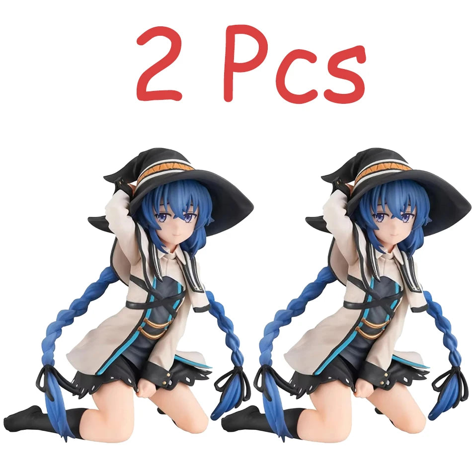 12cm Jobless Reincarnation Roxy anime figure knees Roxy action figure collection Christmas model doll gifts