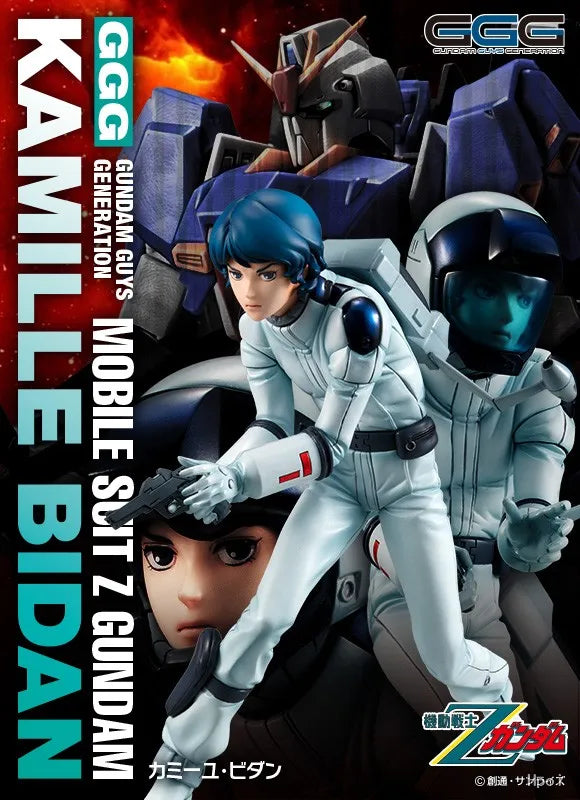 In Stock MegaHouse GGG Mobile Suit Z Gundam Kamille Bidan Replica 1/8 Scale Figure Toy Model Collection