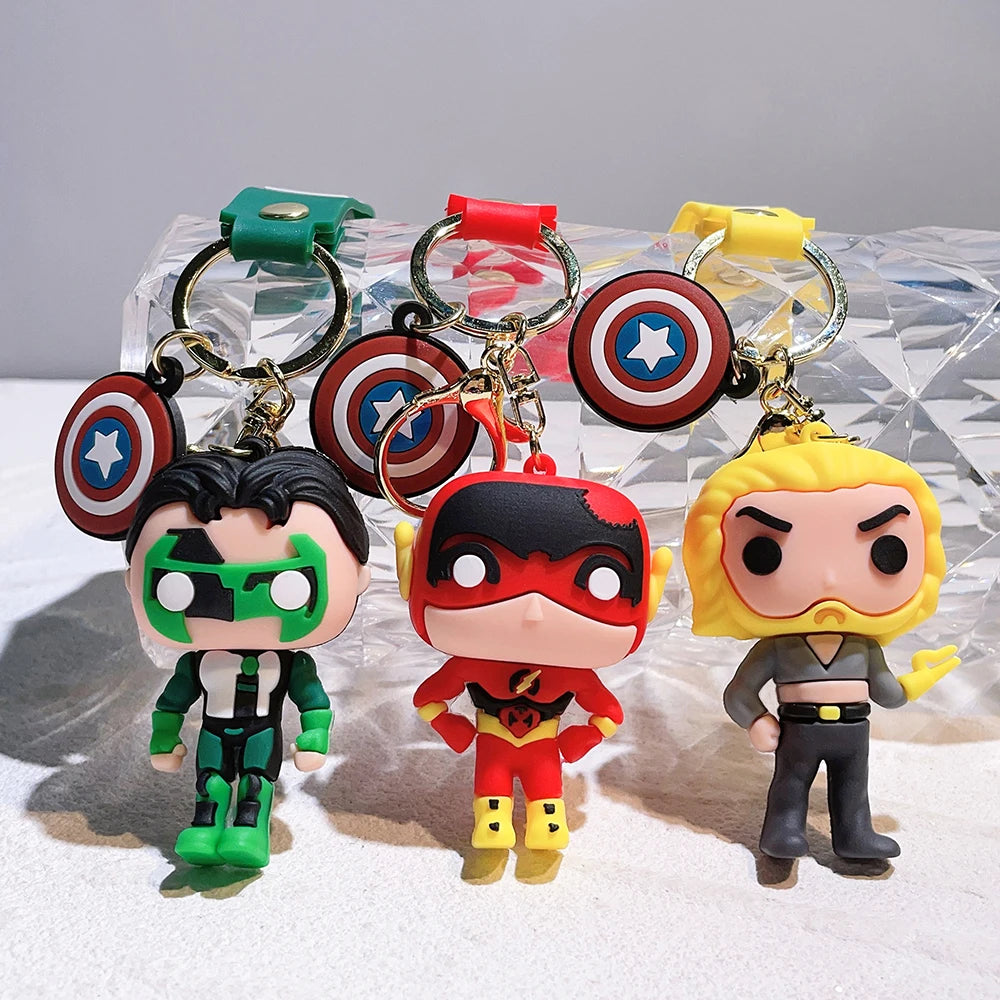 Disney Cartoon Marvel Anime Spider-Man Anhänger Schlüsselanhänger Schlüsselring Autoschlüsselring Handytasche Schmuck zum Aufhängen Kindergeschenke