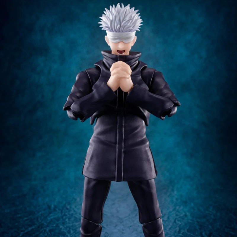 BANDAI Original S.H.Figuarts Series Satoru Gojo-Jujutsu Kaisen 0 (The Movie) Anime Action Figure Assembly Toys Collectible Model