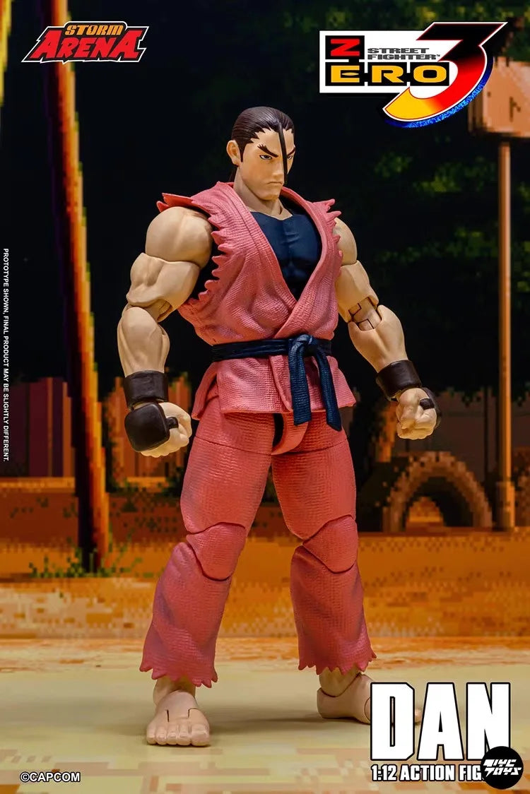 Original Storm Toys DAN - STREET FIGHTER ALPHA 3 "STORM ARENA" 1/12  Action Figure Collection Toys Model Ornament Gifts