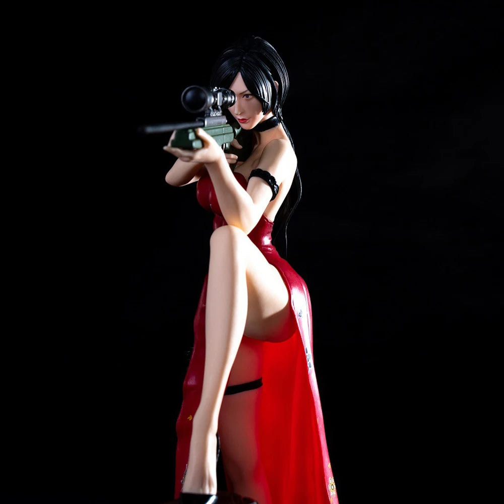 34 cm Resident Evil Ada Wong PVC Actionfigur Biohazard Anime Figur Modell Spielzeug Sammlung Puppe Geschenk