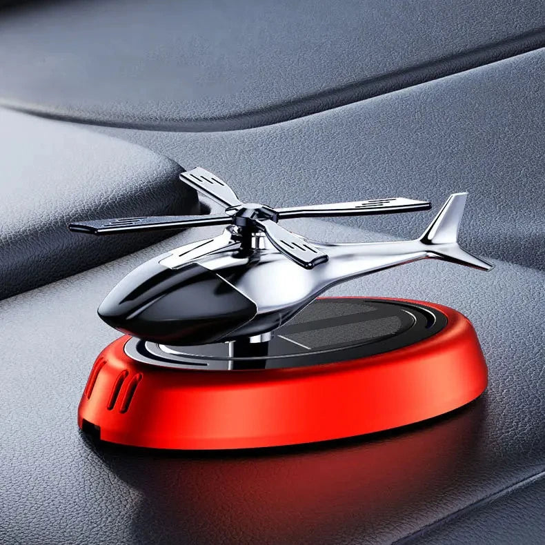 Solar Aircraft Car Decoration Ornaments Car Interior Accessories Desktop Ornament Gift For Woman, Man, Car Enthusiast