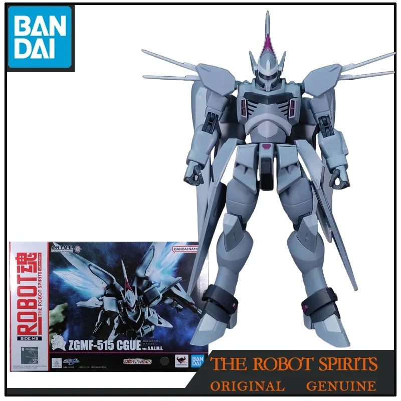 Bandai Original Genuine Gundam THE ROBOT SPIRITS ZGMF-515 CGUE Anime Action Figures Toys for Boys Girl Kids Gift Model Ornaments