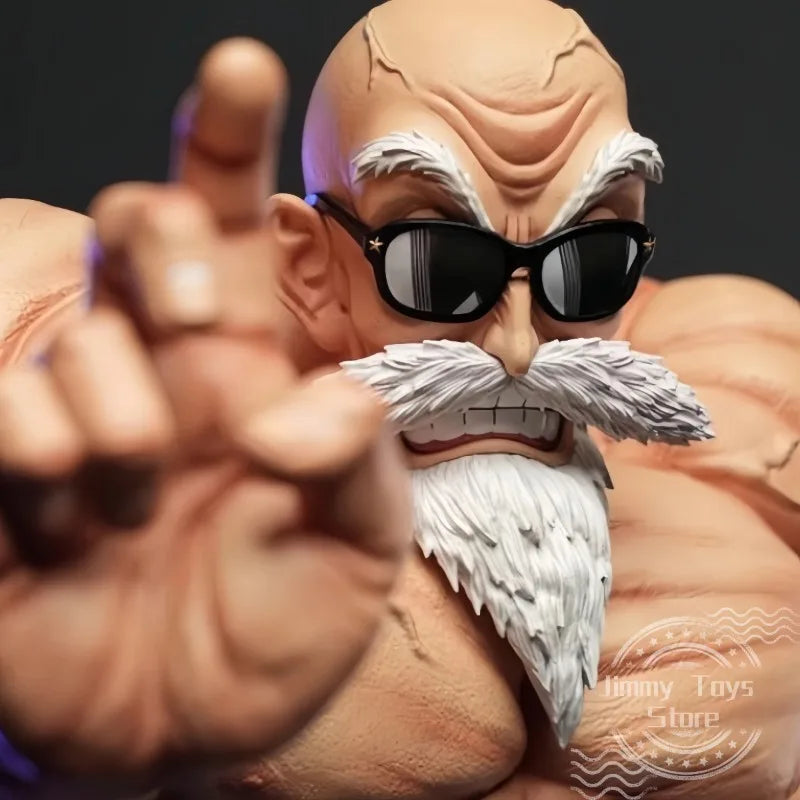 Anime Dragon Ball figure GK Muscle Master Roshi Goku Kame Sennin Figurine PVC Action Figure Model Children Dolls Gift Toys