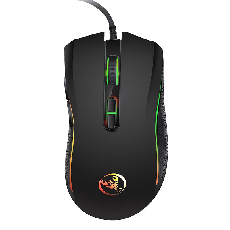 Neue kabelgebundene Gaming-Maus Gamer 7 Tasten 3200 DPI LED Optische USB-Computermaus Spielmäuse Maus Mause für PC Computer Gamer