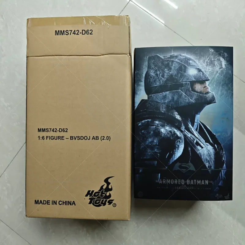 1/6 Scale Wayne Heavy Armor Alloy 12-inch Full Set Action Figure Soldier Height About 33CM HOTTOYS HT MMS742D62 2.0 Normal Ver