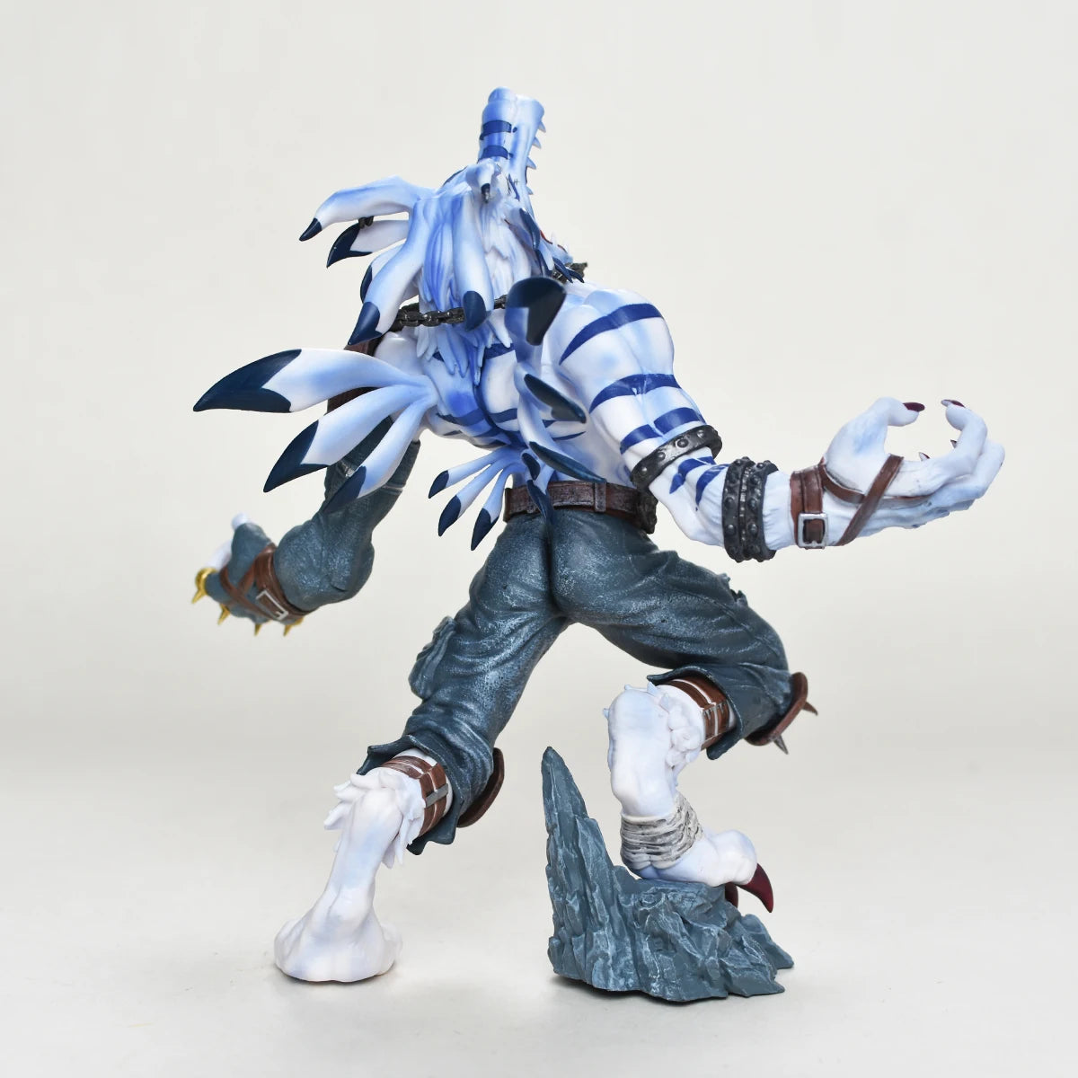 Anime Digimon Adventure Figure Were Garurumon Action Figure Pvc Statue Desktop Ornament Collection Model Toys Gifts