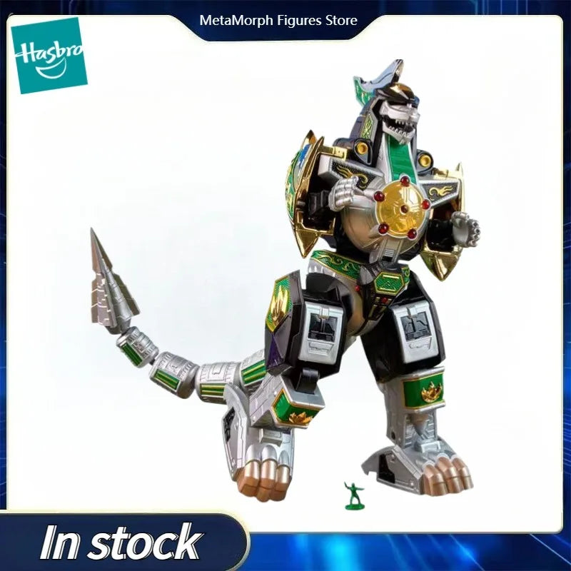 Original Hasbro Power Rangers Lightning Collection Scale Zord Ascension Project Mighty Morphin Dragonzord Anime Figure Toy