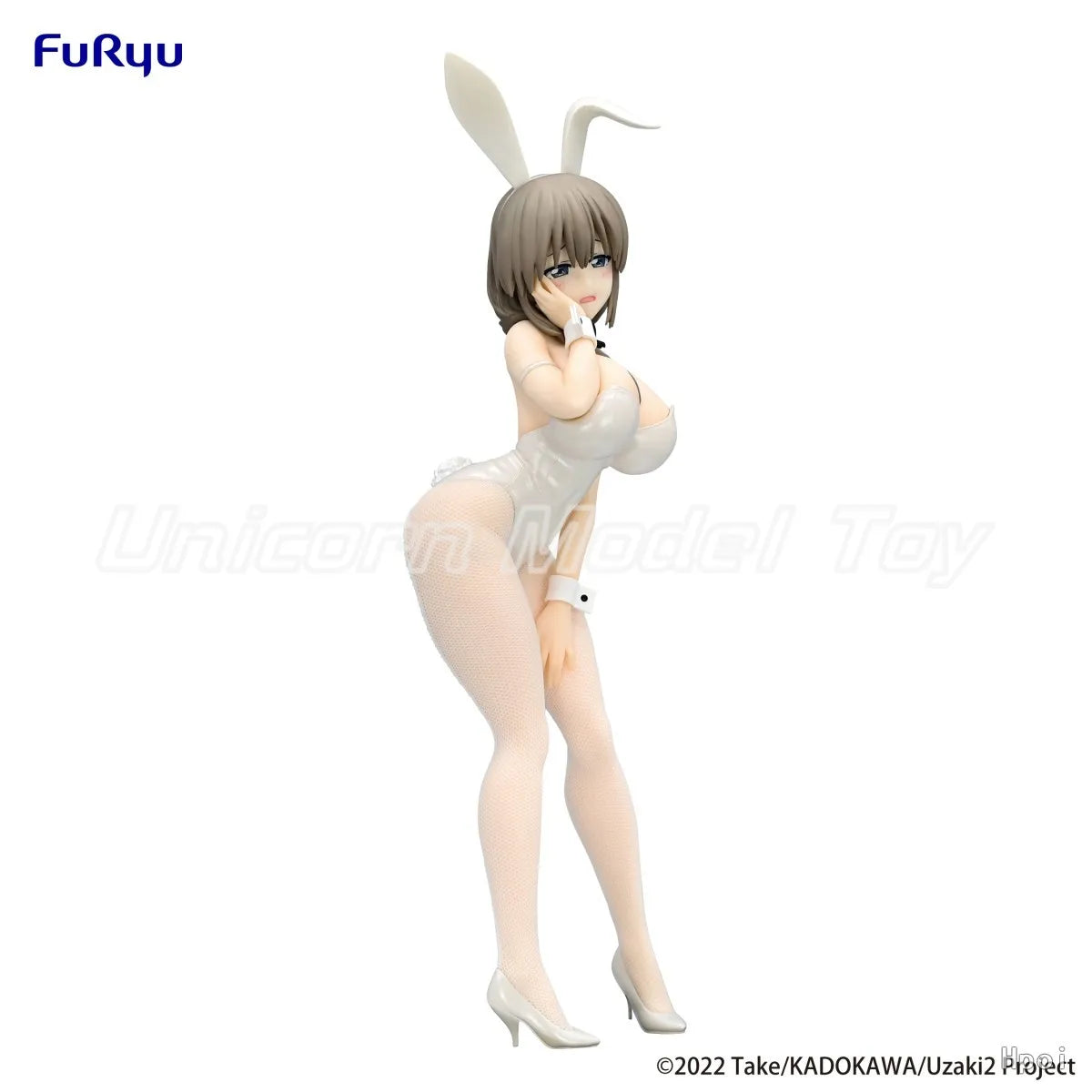 【UA】Original FURYU Uzaki Chan Wa Asobi Tai BiCute Bunnies Uzaki Tsuki Figures Animation Model Toys Gifts