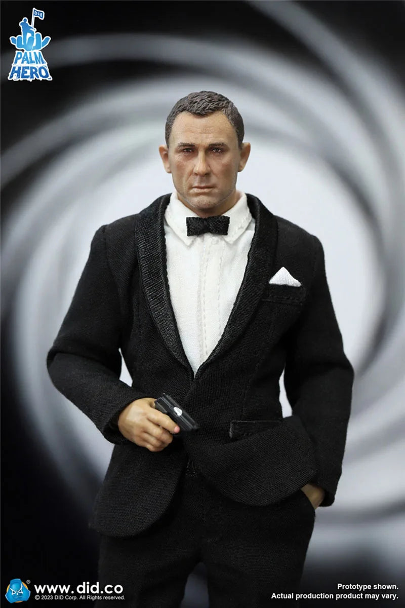 DID XT80018 1/12 Scale MI6 Agent Jack Action Figure Suit Ver. Palm Hero Male Soldier Action Figure Full Set Collectible Model