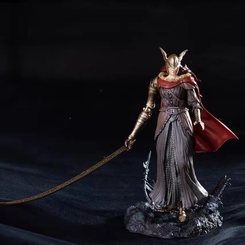 ELDEN RING Malenia Blade of Miquella Anime Figure Valkyrie Figurine 24cm PVC Statue Model Collection Desk Decora Kid Toy Gifts