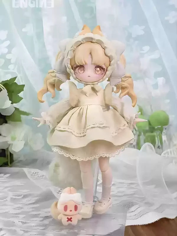 Original Echte Lulu Geist Wort 12 Punkte Bjd / Trendy Blind Box Spielzeug Action Figur Ornamente Spielzeug Puppe Figur Geburtstag Geschenk