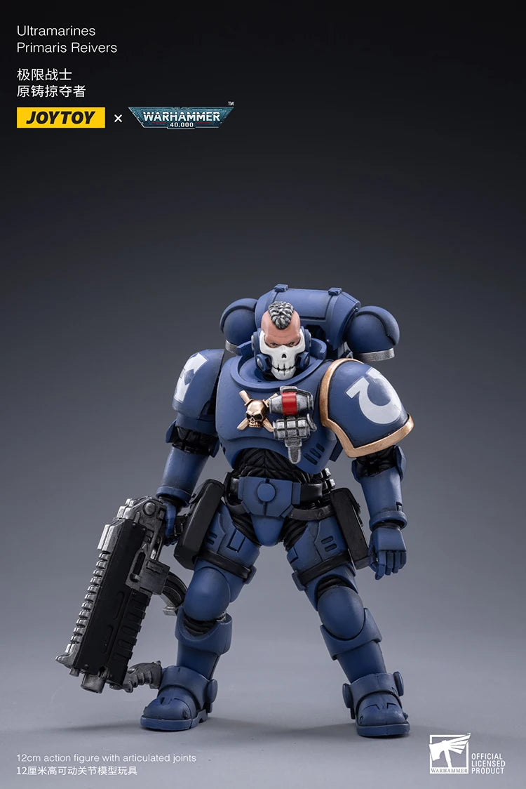Joytoy Warhammer 1/18 Action Figures Ultramarines Primaris Reivers Reaver 2 Model Toy Boy Gifts 3.75inch