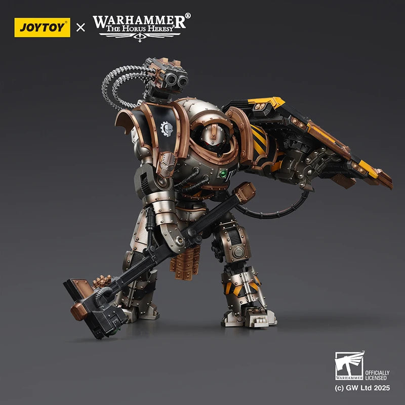 JOYTOY Warhammer The Horus Heresy 1/18 Iron Warriors Iron Circle Domitar-Ferrum Class Battle-automata Soldier Action Figure Toys
