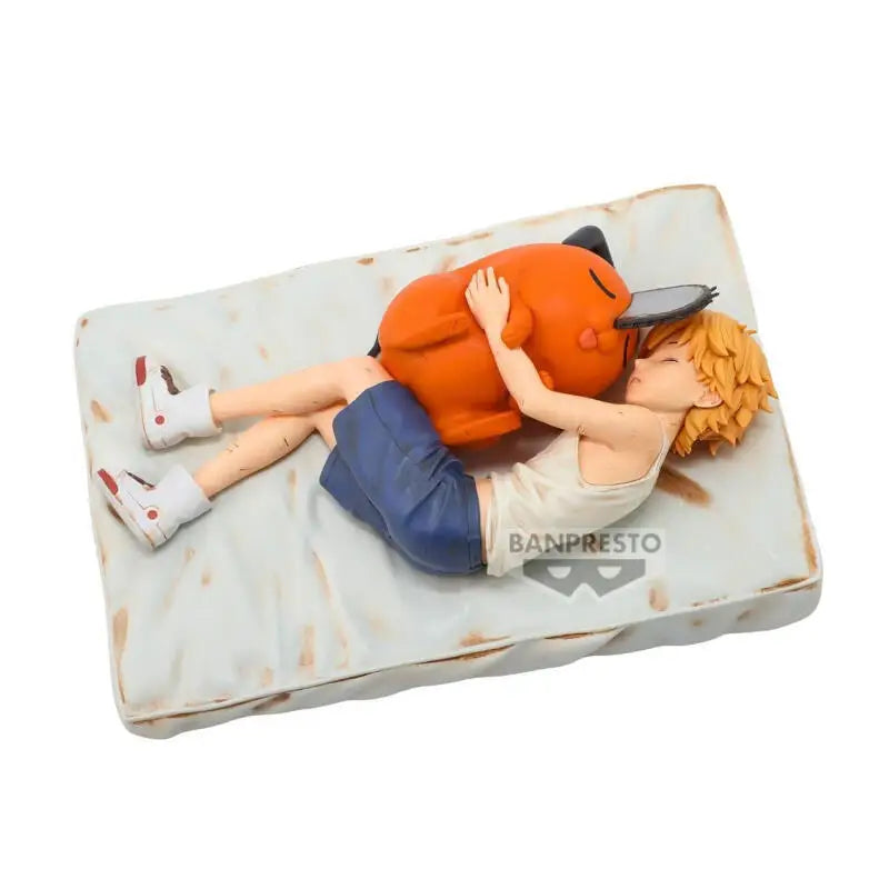 [Genuine Original] Bandai Banpresto Chainsaw Man Break Time Collection Denji Pochita vol.4 Figure Model Collector Figurine Toys