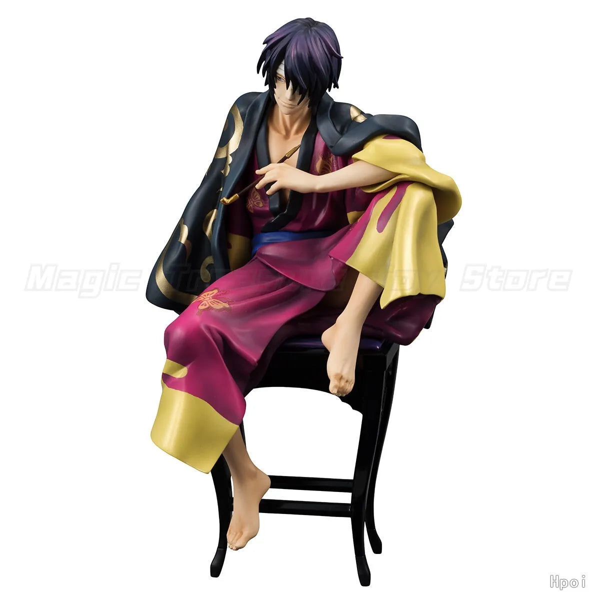 【In Stock】Original MegaHouse GEM Gintama Takasugi Shinsuke 1/8 Scale Figures Toys Ornaments