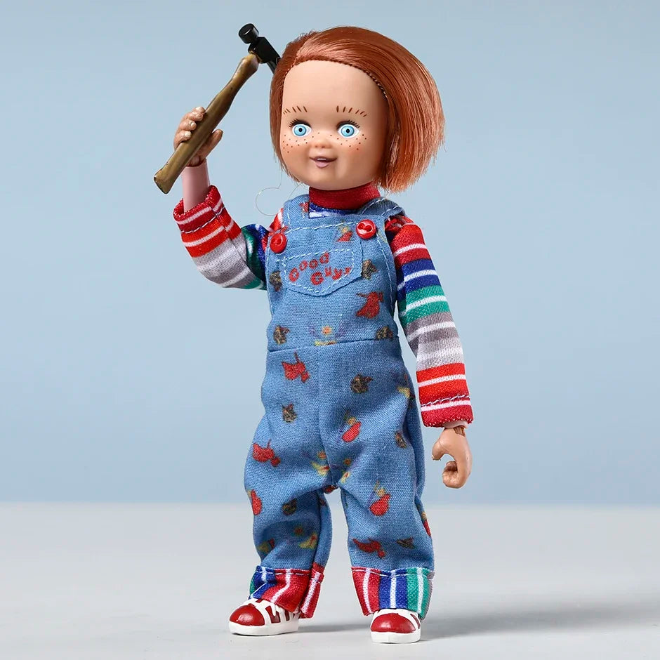 SCREAM FACTORY Kinderspiel BluRay Exklusive Good Guys CHUCKY Actionfigurensammlung Modellpuppe Spielzeuggeschenk