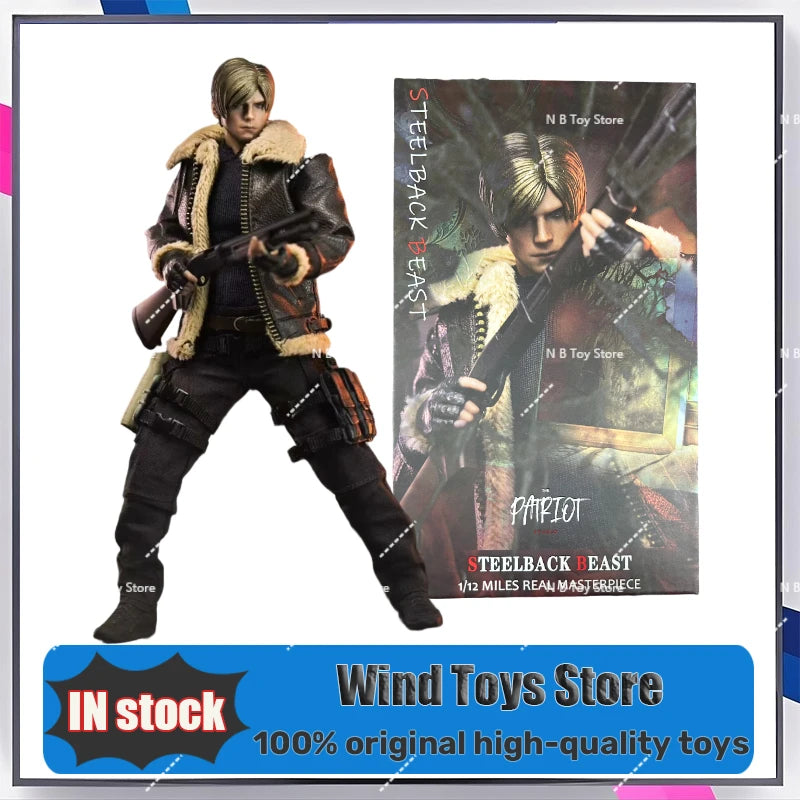 Resident Evil Collectable Figure: Leon S. Kennedy Limited Edition 1/12 Character Miles Patriot Studio's Steelback Beast Series