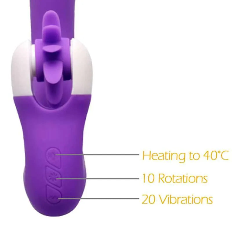 Weiblicher Masturbator Zungenleckvibrator Sexspielzeug für Frauen Orgasmus Schreien Starke Vibration Saugmassage AV-Stick