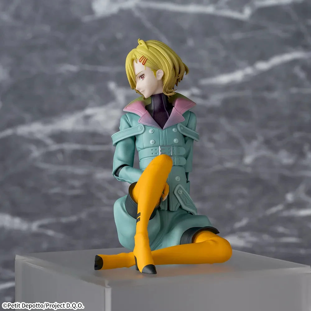 Genuine Sega Gnosia Seth Noodle Stopper Prize Action Figure Model Sitting Pose Anime Character Collectible Statue Desktop Model