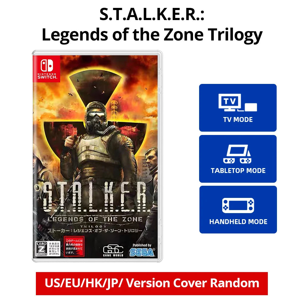 S.T.A.L.K.E.R. Legends of the Zone Trilogy - Nintendo Switch Games Deals 100% New Original Physical Game Card