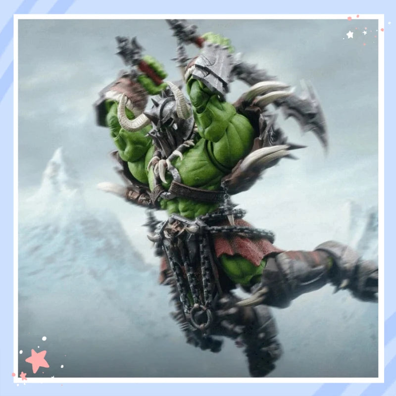 Mithril No.02 Orc Berserker Action Figure 1/10 Scale Poseable Guardian Of The Horde Collectible Model Gift For Collectors