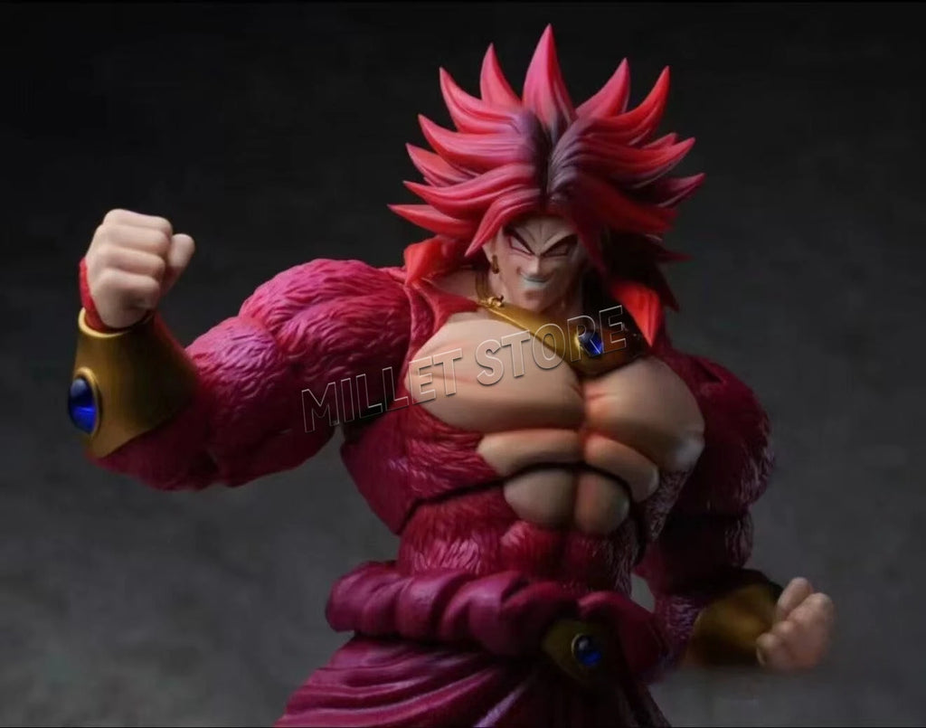 Kong Dragon Ball SHF Super Saiyan Super Saiyan Four Broly MA08L,09L,10L,11L Moving Figure Model Collection Toy Gift