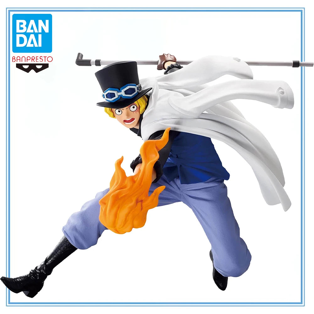 100 % Original Bandai Spirits BANPRESTO Battle Record Collection One Piece Sabo Modellspielzeug Collection Series Anime-Figur