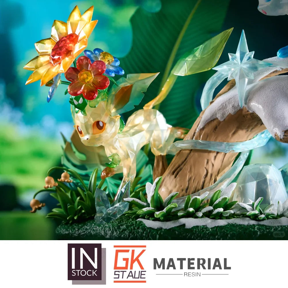 [In Stock] GKStatue [RUBY] – Terastal Leafeon & Glaceon Huge Split2