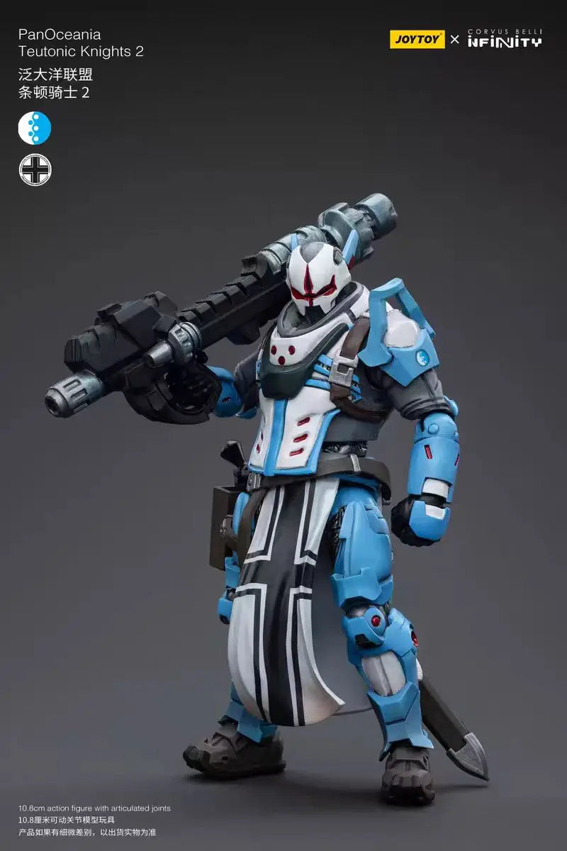 【In Stock】JOYTOY Infinity PanOceania Teutonic Knights 1/18 Action Figure with Articulated Joints