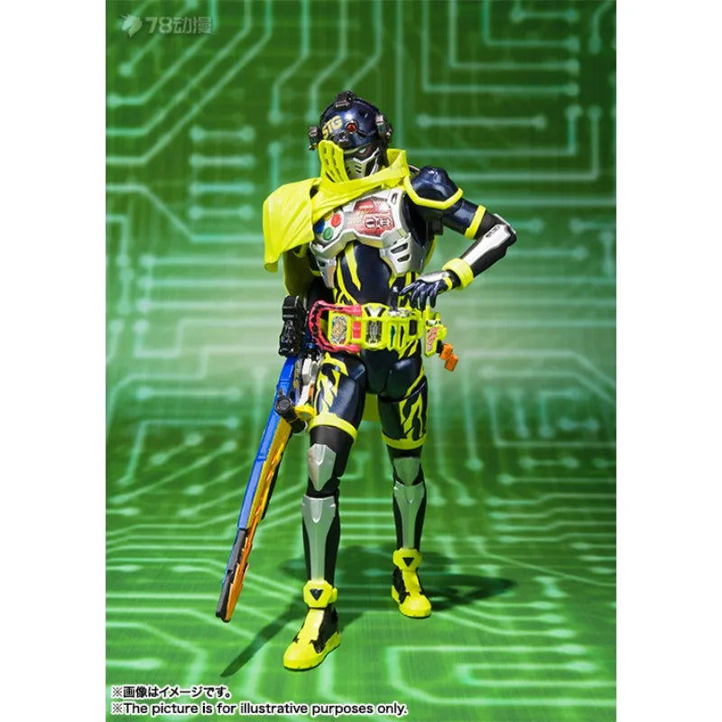 BANDAI Genuine S. H. Figuarts Series Movable Toys Kamen Rider Series Brave,Ex-Aid,Snipe Trio Movable Finished Product Model