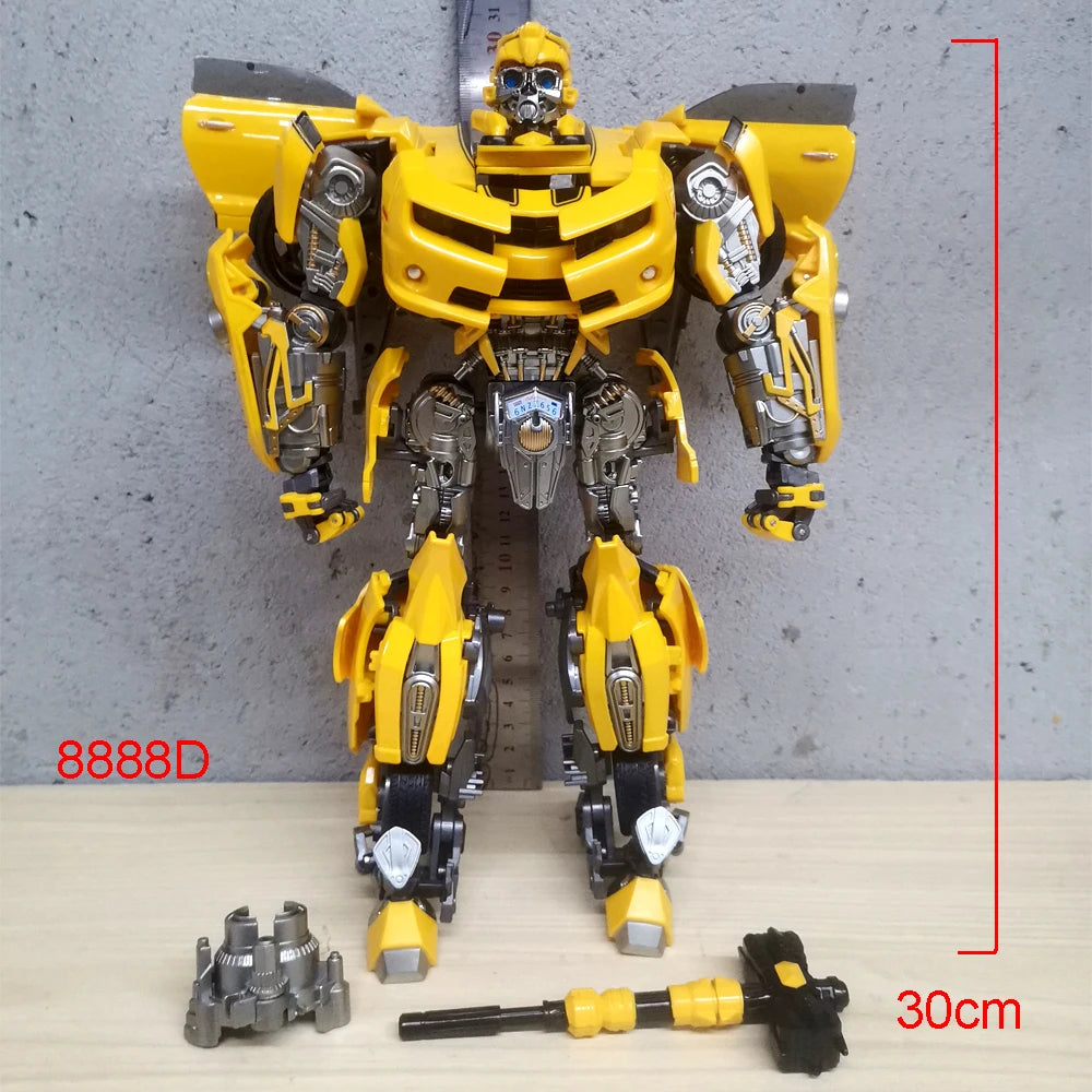 30CM Transformation Robot Toys Optimuss Prime Star Commander Magatron Bumblebe Car Movie Action Figure Deformation Anime Model