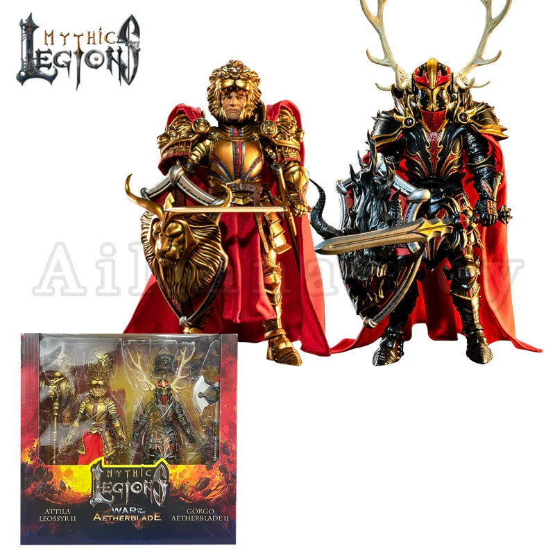 Four Horsemen Studio Mythic Legions 1/12 6inches (2PCS/SET) Action Figure Attila 2 Gorgo 2 Anime Model