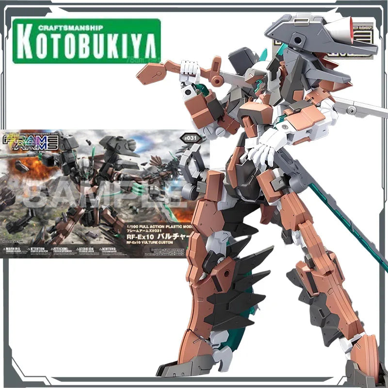 Kotobukiya Original MODEL KIT GUNDAM FRAME ARMS LFA-C1V Harpy&RF-E10 Harpy Custom 1/100 Anime Action Figure Assembly Model Toys