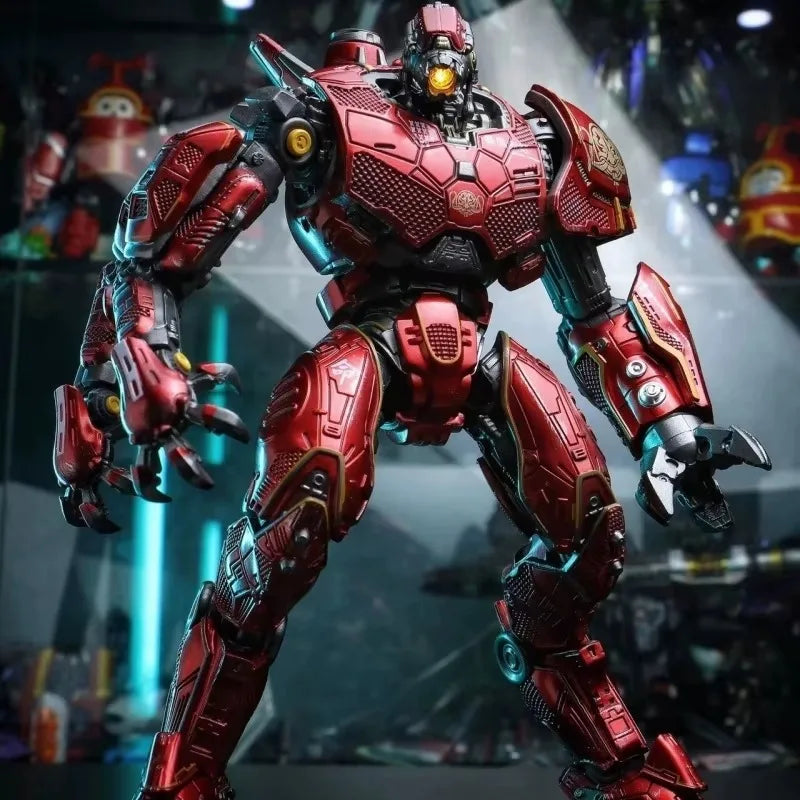 New Hot Ling Jihun Pacifics Gipsy Danger Youth Edition LED Model Kit 8 Inch 20cm Mecha Action Figure Collectible Toy in Stock