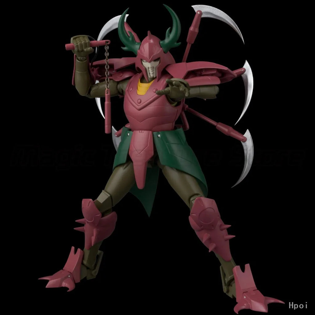 【MT】Sentinel SUPER ACTION STATUE Ronin Warriors Snail Curse Luo  Action Figure Toy