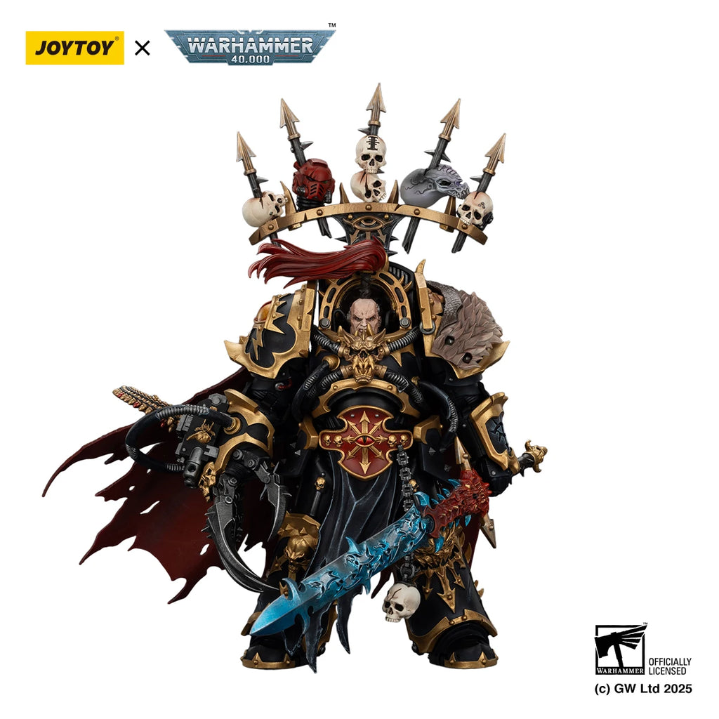 [Pre-order]JOYTOY Warhammer 40K 1/18 Action Figure Abaddon the Despoiler&Death Guard 3PCS&Heavy Relic Primus Armor 3PCS Model
