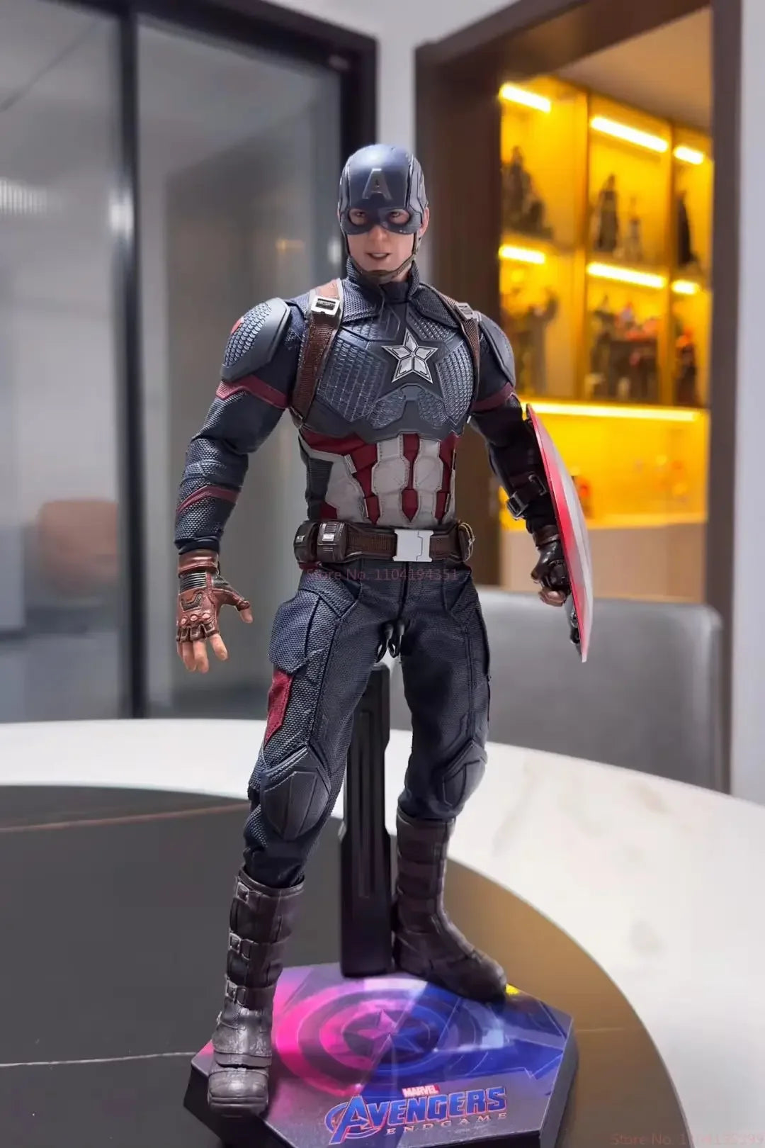 Genuine HOTTOYS HT MMS536 1/6 Marvel Avengers 4 Captain America 7.0 Action Figure Toy