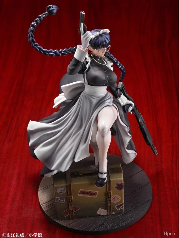 【In Stock】MEDICOS Black Lagoon 20th Anniversary Roberta The Maid of Nightmares 1/7 Scale Model Classic Anime Toys