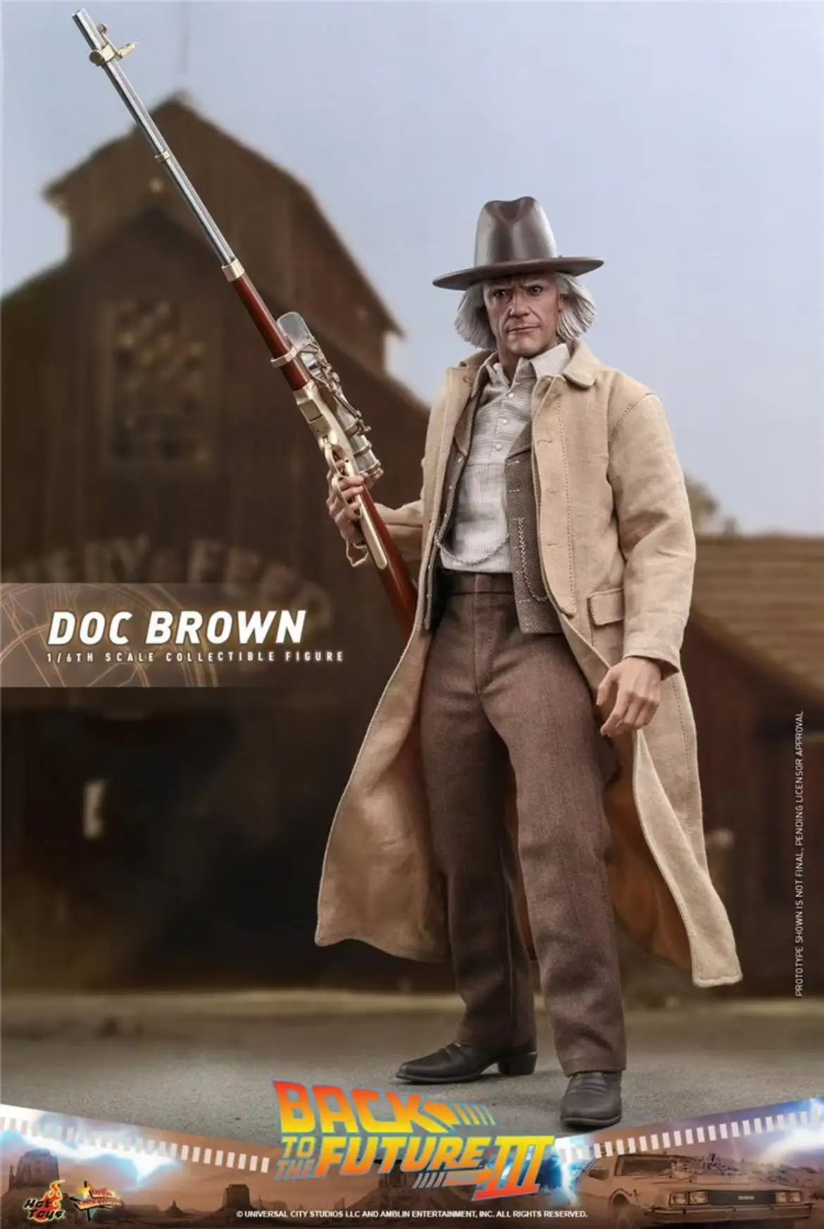 In Stock MARTY MCFLY BACK TO THE FUTURE MMS616 MMS617 DOC BROWN 1/6TH SCALE COLLECTIBLE FIGURE