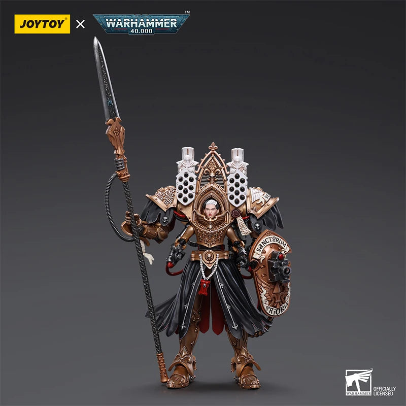 In Stock JOYTOY Warhammer 40k Adepta Sororitas Abbess Sanctorum Morvenn Vahl Action Figure Model Toys