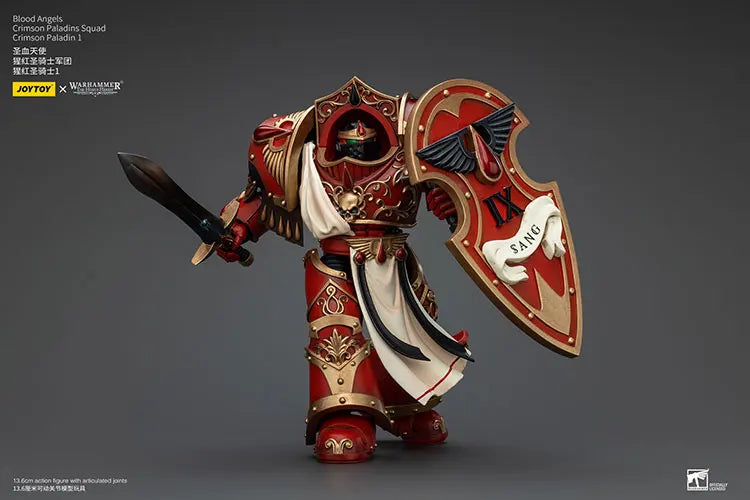 JOYTOY Warhammer "The Horus Heresy" Blood Angels Crimson Paladins Squad Crimson Paladin 1 Action Figures Doll Decoration Toys