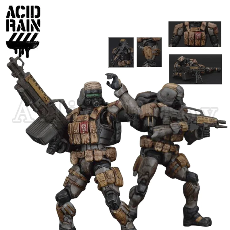 Acid Rain 1/18 Action Figure FAV-A76 Blacksand Squad Set FAV-A77 Gauntlet FAV-A78 Cockatrice CM1s Anime Collection Free Shipping