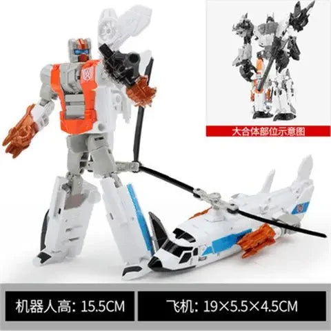 Transformation Defensor IDW Combiner 6in1 Sets War Team Collection TF Model Action Figure Robot Toys 5IN1 Car 901 NO BOX