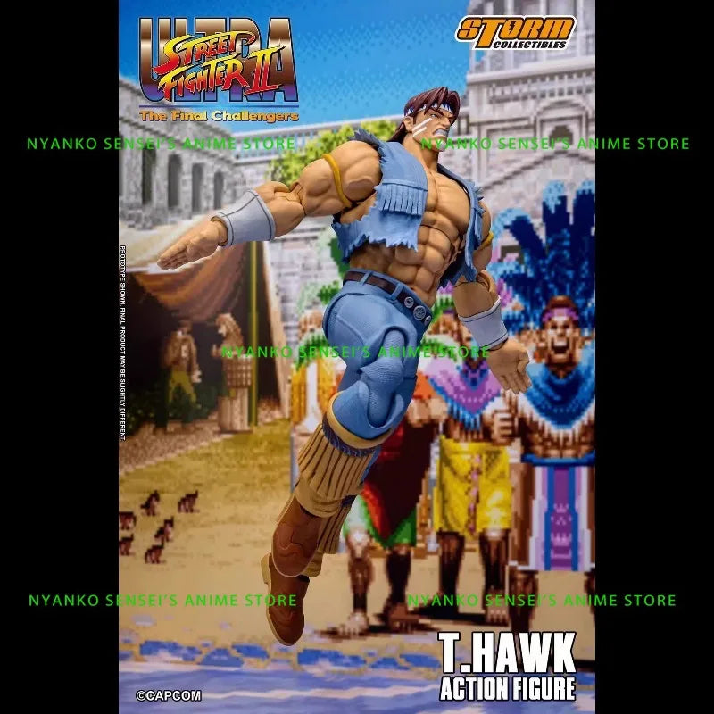 In Stock Storm Toys Ultra Street Fighter II T.Hawk The Final Challenger Action Figure Anime Model Trendy Toy Desktop Collectible